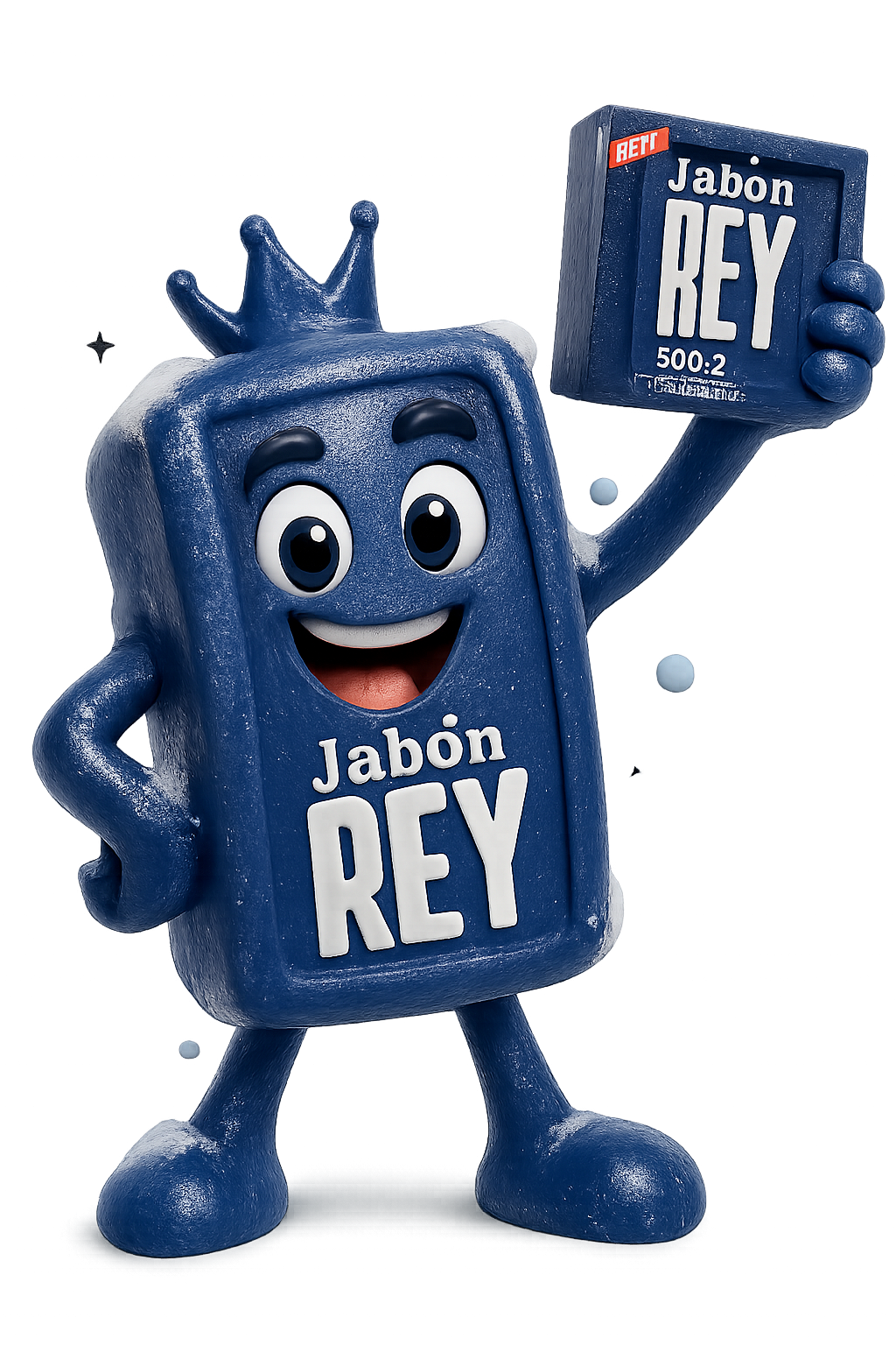 Mascota Jabón Rey